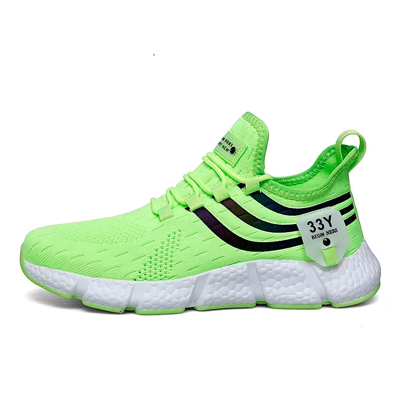 Modne, oddychające, codzienne męskie buty sportowe na wiosnę i jesień – Tenis Masculino, Zapatillas Hombre, modne buty do biegania