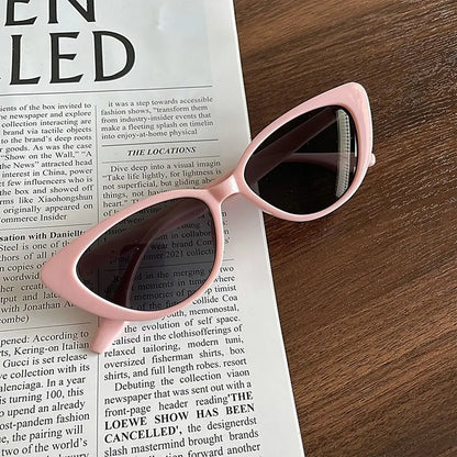 Cat Eye Shape Sunglasses Beach Sun Protection Sun Glasses Fashion Shades 90s Glasses Summer Eyewear
