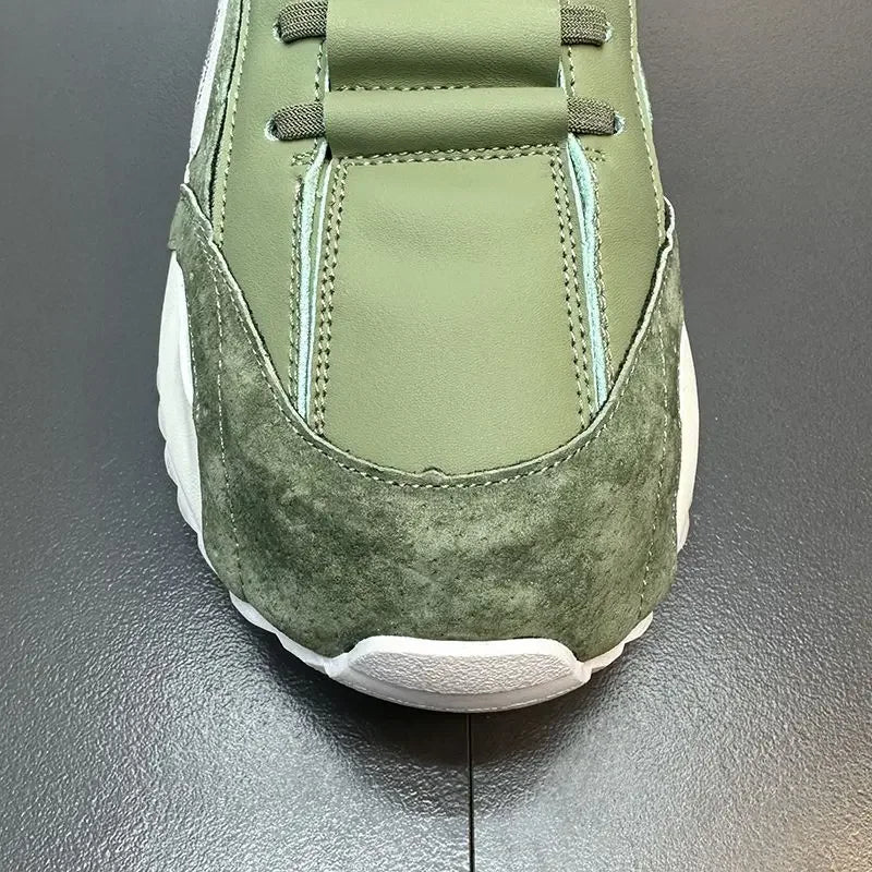 Baskets de luxe pour homme, chaussures de sport, mocassins, baskets casual pour homme à semelles épaisses, confortables, respirantes, tendance, au design original et personnalisées