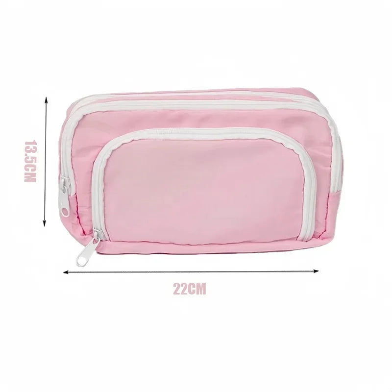 Estojo para Canetas Fortnite com Padrão Criativo do Jogo, Estojo Harajuku, Bolsa de Arrumação para Rapaz e Rapariga, Material de Regresso às Aulas, Presentes de Aniversário e Festa