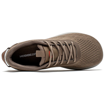 HOBIBEAR Knit Barefoot Shoes Unisex Zero Drop Wide Toe Sneaker Minimalist Breathable Causal Walking Shoes