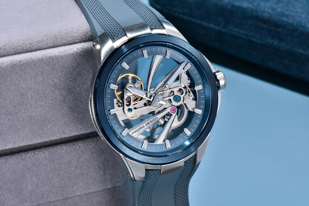 2026 New PAGANI DESIGN Hollow Men's Watches Mechanical Luxury Automatic Watch Men AR Sapphire Waterproof Luminous Man Gift Clock
