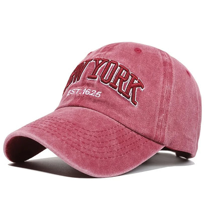 Brooklyn Baseball Caps Embroidery Breathable Retro Style Unisex Comfort Trendy Fashion Summer Hat Sun Protection Curved Brim