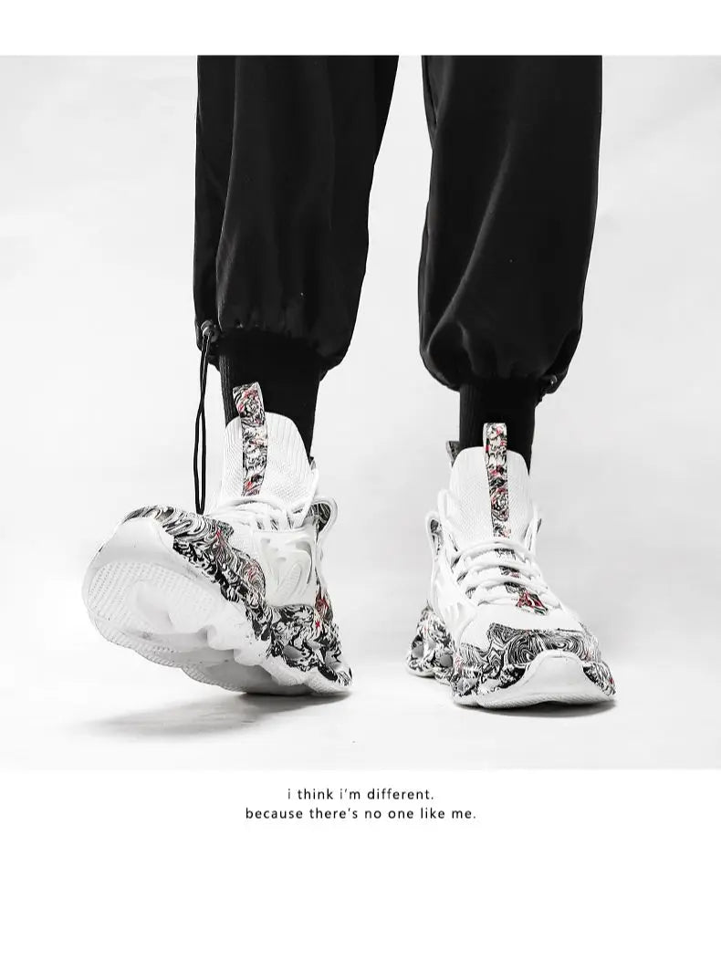 Men's Sneakers Luxury Designer Casual Shoes Platform Shoes Fashion Blade Loafers Running Shoes for Men