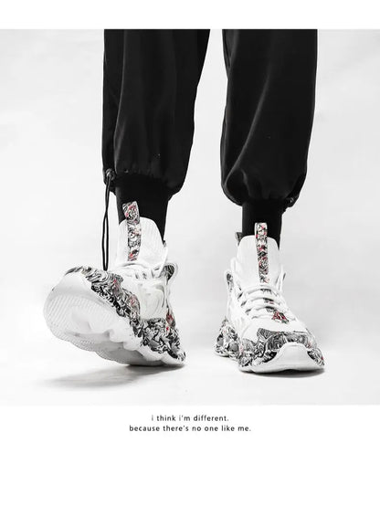 Men's Sneakers Luxury Designer Casual Shoes Platform Shoes Fashion Blade Loafers Running Shoes for Men