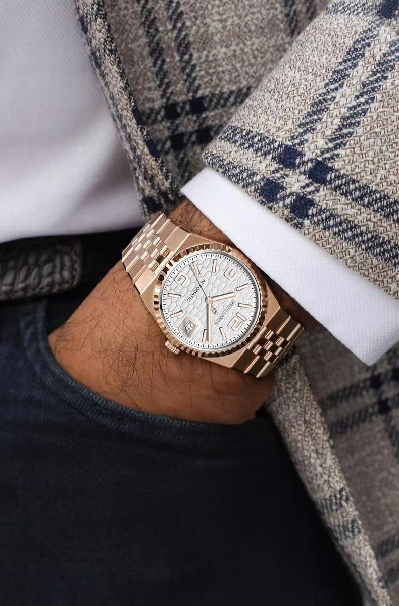 Specht & Söhne New Men's Watches Miyota 8215 Automatic Mechanical Wristwatches Stainless Steel Watch Men's Watch 37MM