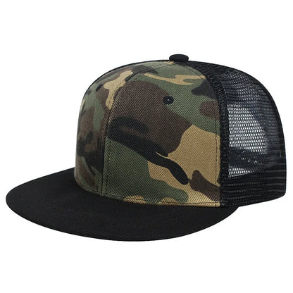 Gorras de camionero de malla en 38 colores para actividades al aire libre, gorras «dad hat» con cierre a presión, gorras de hip hop para hombre y mujer, gorras de béisbol ajustables para niños y niñas