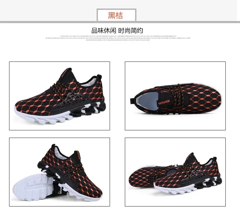 Men's Sports Shoes Breathable Casual Walking Tennis Sports Shoes