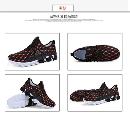 Men's Sports Shoes Breathable Casual Walking Tennis Sports Shoes