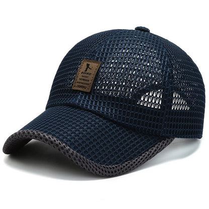 Unisex Label Mesh Breathable Baseball Caps Spring and Summer Outdoor Adjustable Casual Hats Sunscreen Hat Sports Cap