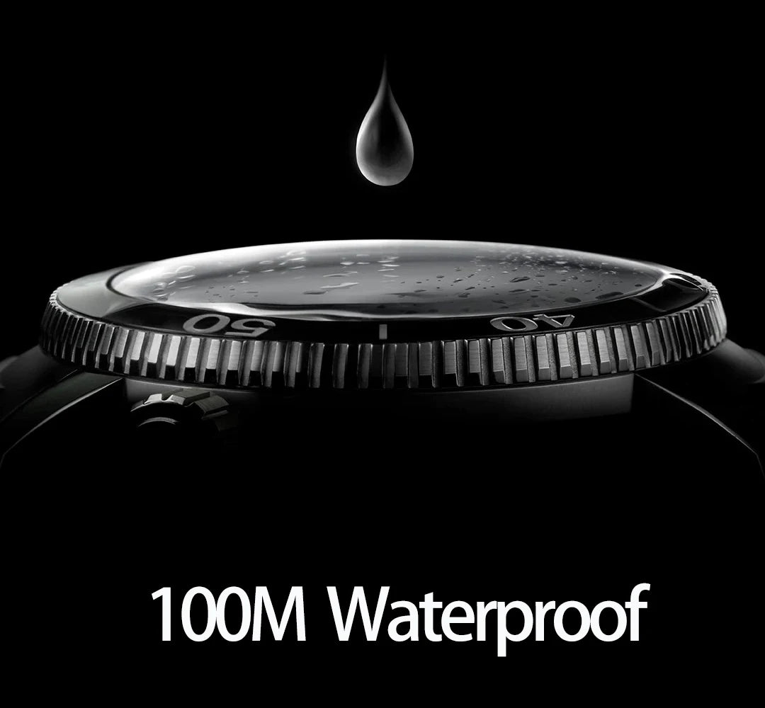 PAGANI DESIGN 8215 Men's Automatic Mechanical Watch 40MM Sapphire Stainless Steel Waterproof 10Bar Luminous C3 Reloj Hombre