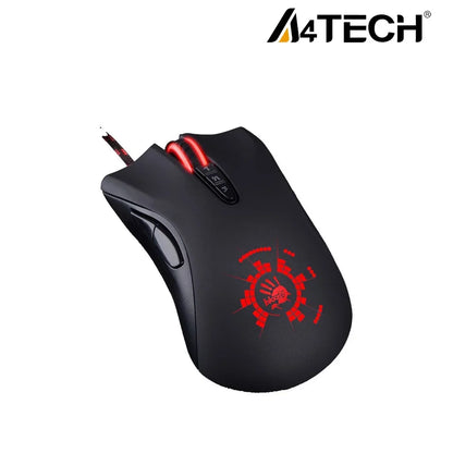 A4Tech Bloody A91 kabelgebundene Maus One-Click Instant Macro Io1.1 Macro Drive optische Engine 8 programmierbare Makros Gaming-Maus