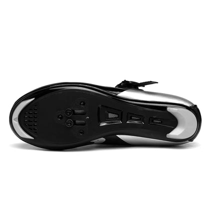 New Men’s and Women’s Bicycle Shoes Outdoor Cycling Shoes with Three Functional Soles Professional Training Shoes