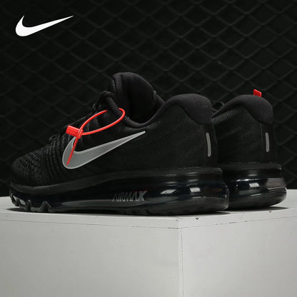 Nike Genuine AIR MAX 17 Men's and Women's Full Sole Air Cushion Shock Absorption Running Shoes 849560