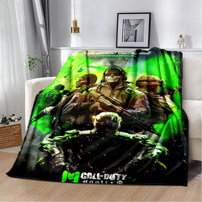 29 Style New Call of Duty COD Ghost Simon Gun Games Blanket,Soft Throw Blanket for Home Bedroom Bed Sofa Travel Cover Kids Gift