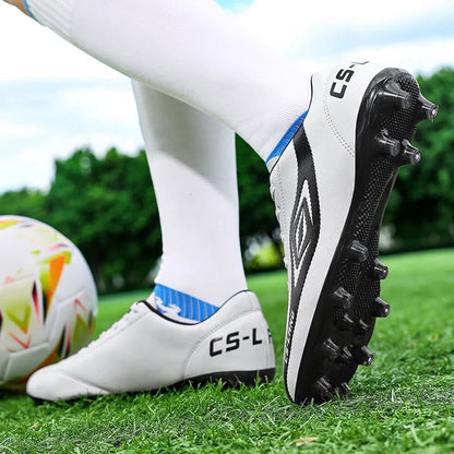 New Men’s Football Boots Grass Cleats Soccer Shoes Match Adult Indoor Ultralight Non-Slip Boys Futsal Sport Turf Comfortable