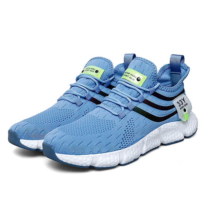 Modne, oddychające, codzienne męskie buty sportowe na wiosnę i jesień – Tenis Masculino, Zapatillas Hombre, modne buty do biegania