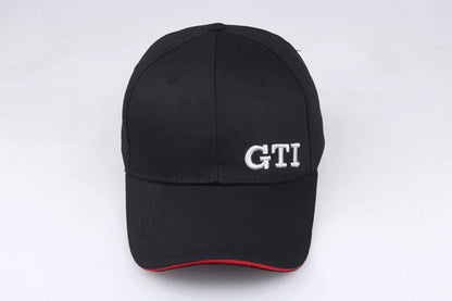 Шапка с букви за мъже и жени, състезателна шапка за кола, Golf GTI, бейзболна шапка, спортна и развлекателна шапка, шапка за къмпинг, плаж и слънце B185
