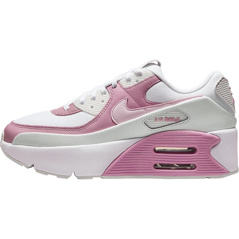 Offizielle Nike AIR MAX Damen-Sportschuhe FD4328-110 mit dicker Sohle, niedrigem Schaft, Dämpfung und Luftkissen