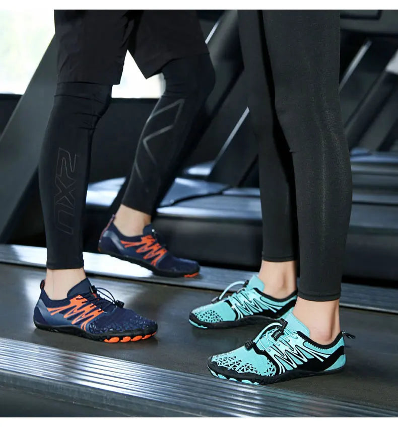 EOCENE Barfuß-Outdoor-Sportschuhe für Herren und Damen, schnell trocknende Aqua-Schuhe für Strand, Schwimmen, Fitness, Waten, Wandern und Radfahren