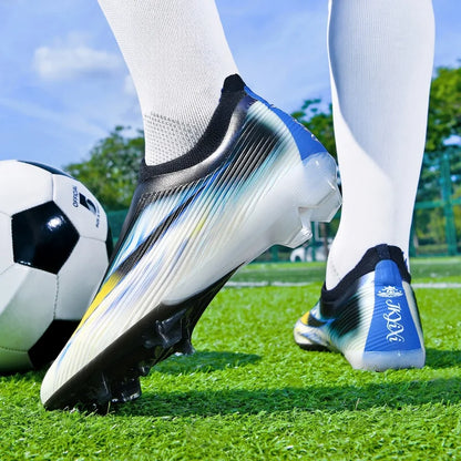Chaussures de football de qualité pour hommes, chaussures de football pour garçons, bottes de football pour enfants, baskets de football unisexes.