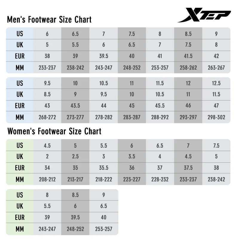 Xtep Cotton Shoes for Men, Street Style, Shock Absorption, Soft Strong Wrapping, Rebound Leisure Outdoor Sneakers 875319370003
