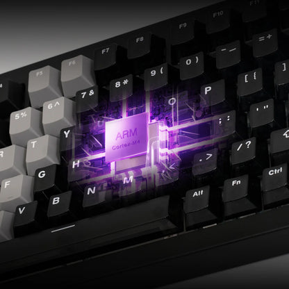Tastiera magnetica Akko 5075 V3 HE 75% — tastiera gaming meccanica personalizzata, Rapid Trigger 0.005mm, polling rate 8K, ARGB