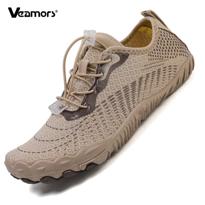 Quick Dry Aqua Shoes for Men Women Breathable Non-slip Water Sneakers Barefoot Soft Sole Wading Footwear for Swimming Beach