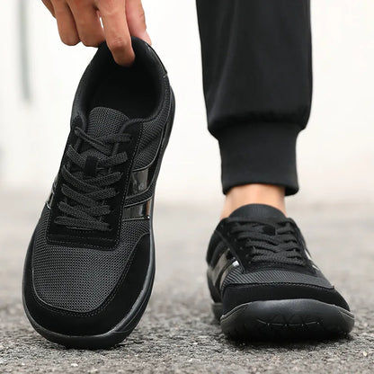 Men Shoes Wide Toe Sneakers Fashion New Soft Sole Wide Last Shoes Outdoor Casual Shoe Unisex Mesh Barefoot Shoes Tenis De Hombre