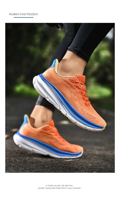 2025 nye afslappede løbesko til sport og udendørs brug, komfortable forår/sommer-sneakers med skridsikker sål, unisex til mænd og kvinder, bløde træningssko til mænd