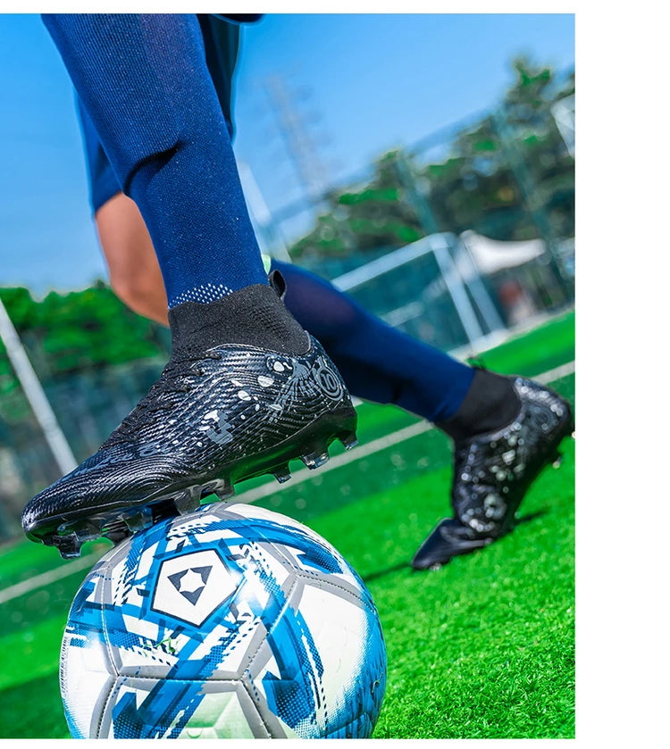 Crampons de Football de haute qualité pour hommes chaussures de Football société garçons bottes de Football enfants chaussures de Football baskets bottes de Football unisexes