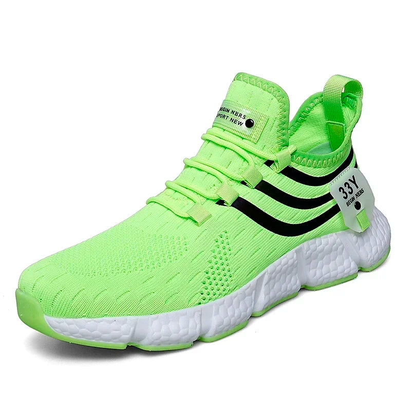 Modne, oddychające, codzienne męskie buty sportowe na wiosnę i jesień – Tenis Masculino, Zapatillas Hombre, modne buty do biegania