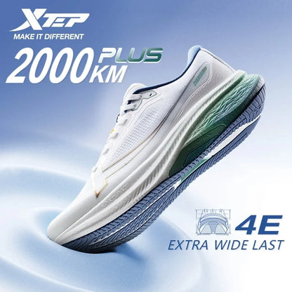 Chaussures de course Xtep 2000 km Plus - Nouveauté printemps : légères, antidérapantes et résistantes à l'usure - Baskets d'entraînement et de jogging pour homme 875319110001