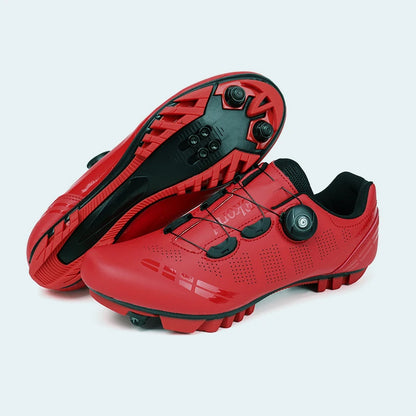 Men Cycling Shoes Road Bikes Women Racing Competition Self-Locking Speed Cycling Sports Shoes Women Spd Cleats Cycling Shoes
