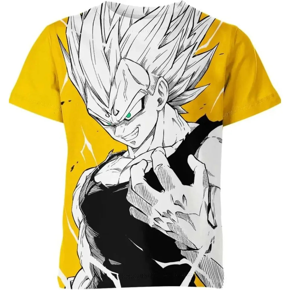 2026 Summer New Dragon Ball Kids Breathable Casual T-shirt 3d Printed Style Anime Men's Sports Football Jersey Top