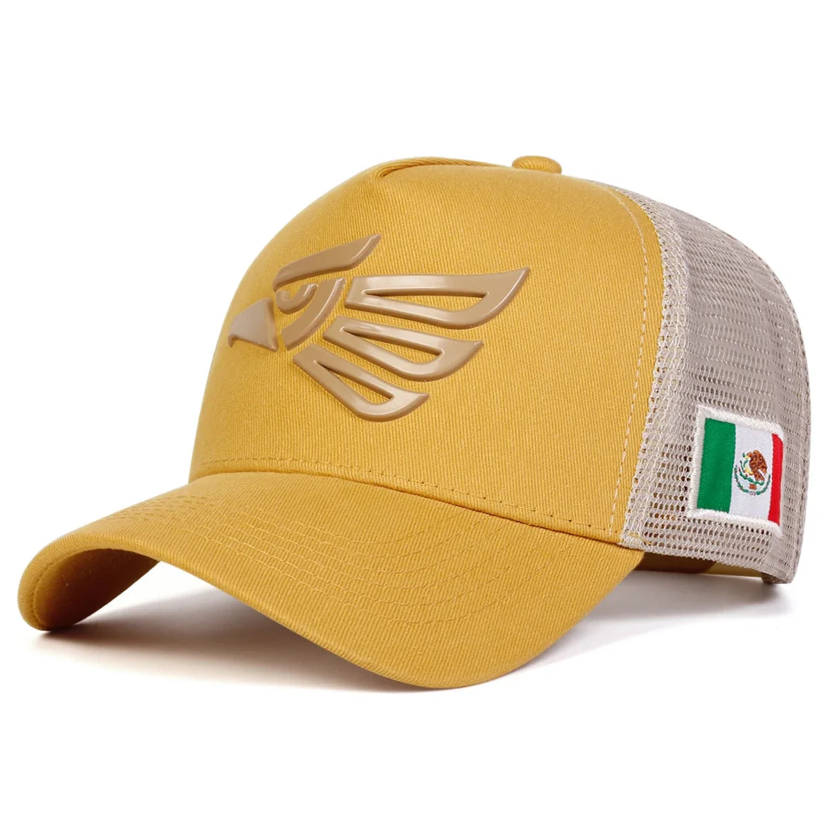 Unisex-Baseballkappen mit „Mexican Eagle“-Label, verstellbar, Freizeitmützen, Sonnenhüte für Frühling und Sommer im Freien