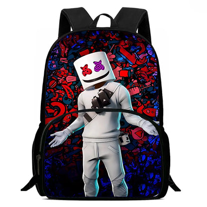 Класическа детска раница Fortnites за момчета и момичета, ученическа чанта, подарък за рожден ден, голям капацитет, за училище и къмпинг, издръжлива раница