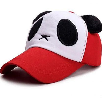 Søde sommer-baseballkasketter med panda-motiv til mænd og kvinder – bomulds-hiphop-snapback-kasketter med solbeskyttelse til drenge og piger – udendørs gorras – dropshipping